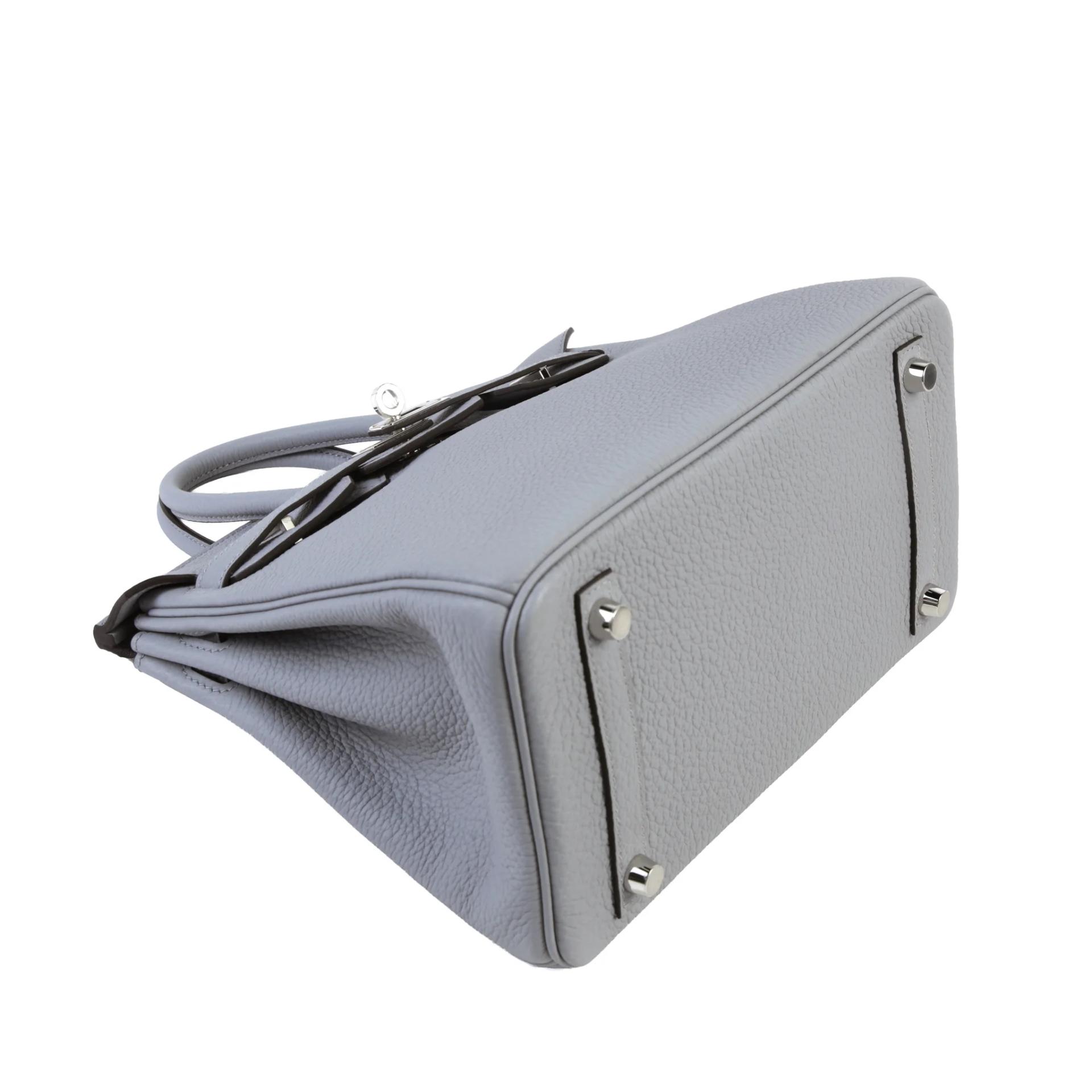 Brand New ( Rank N ) HERMÈS Birkin 25 Gris Pantin (P0) Togo Palladium hardware G (2026) - 4
