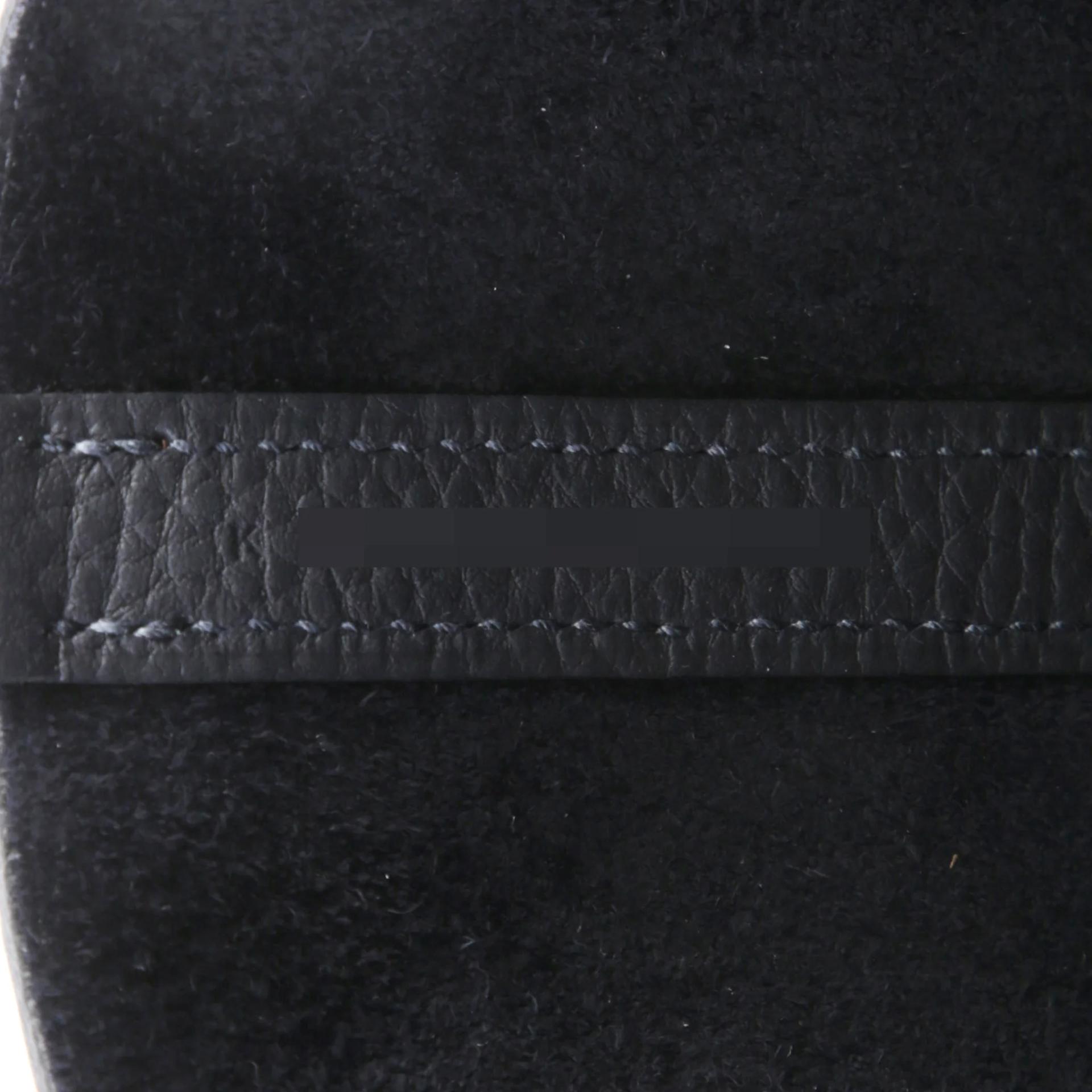 Brand New ( Rank N ) HERMÈS Picotin Lock PM Caban (3Y) Clemence Palladium hardware K (2025) - 11