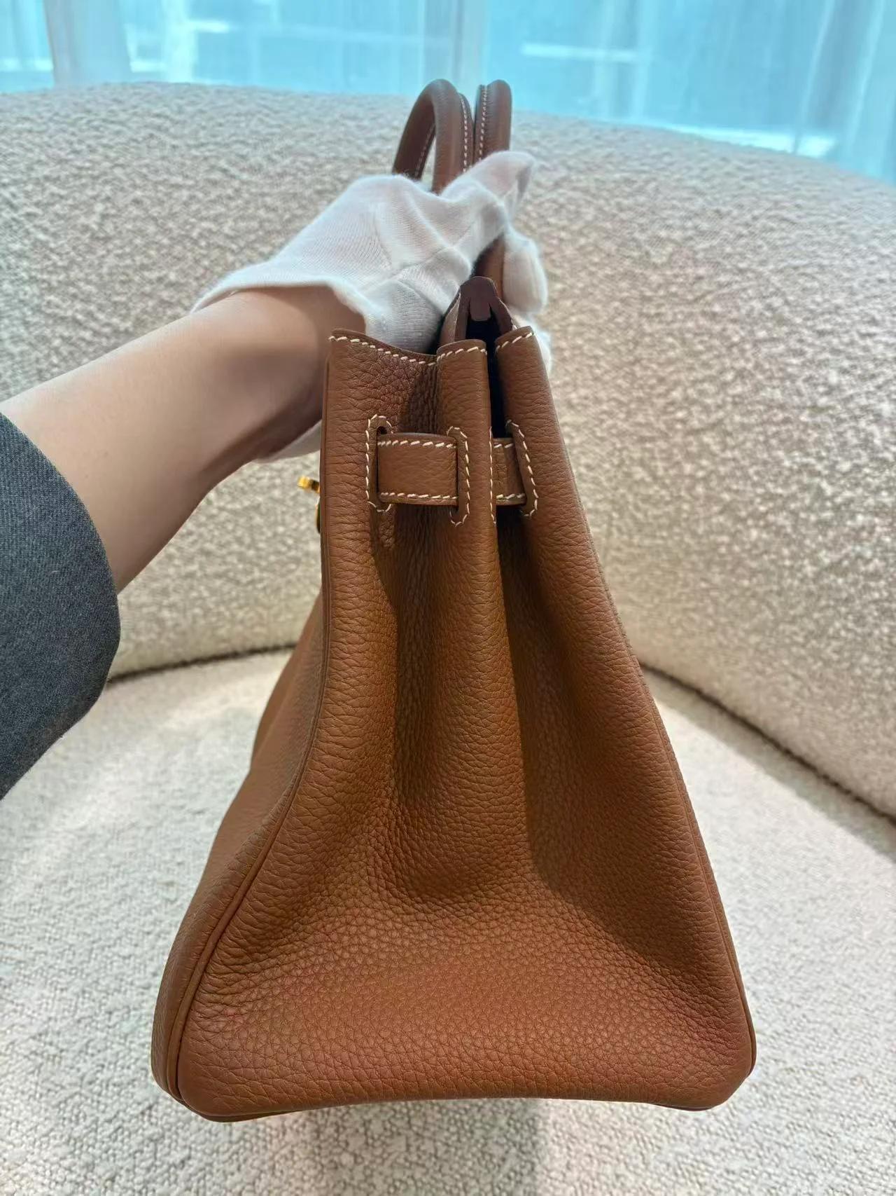 Unused ( Rank NS ) HERMÈS Birkin 30 Gold (37) Togo Gold hardware W (2024) - 9