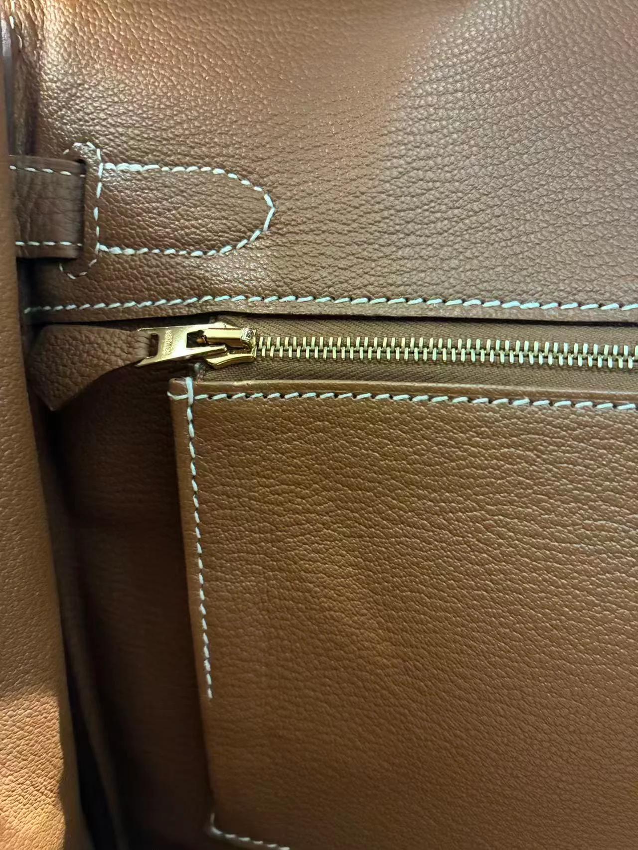 Unused ( Rank NS ) HERMÈS Birkin 30 Gold (37) Togo Gold hardware W (2024) - 25