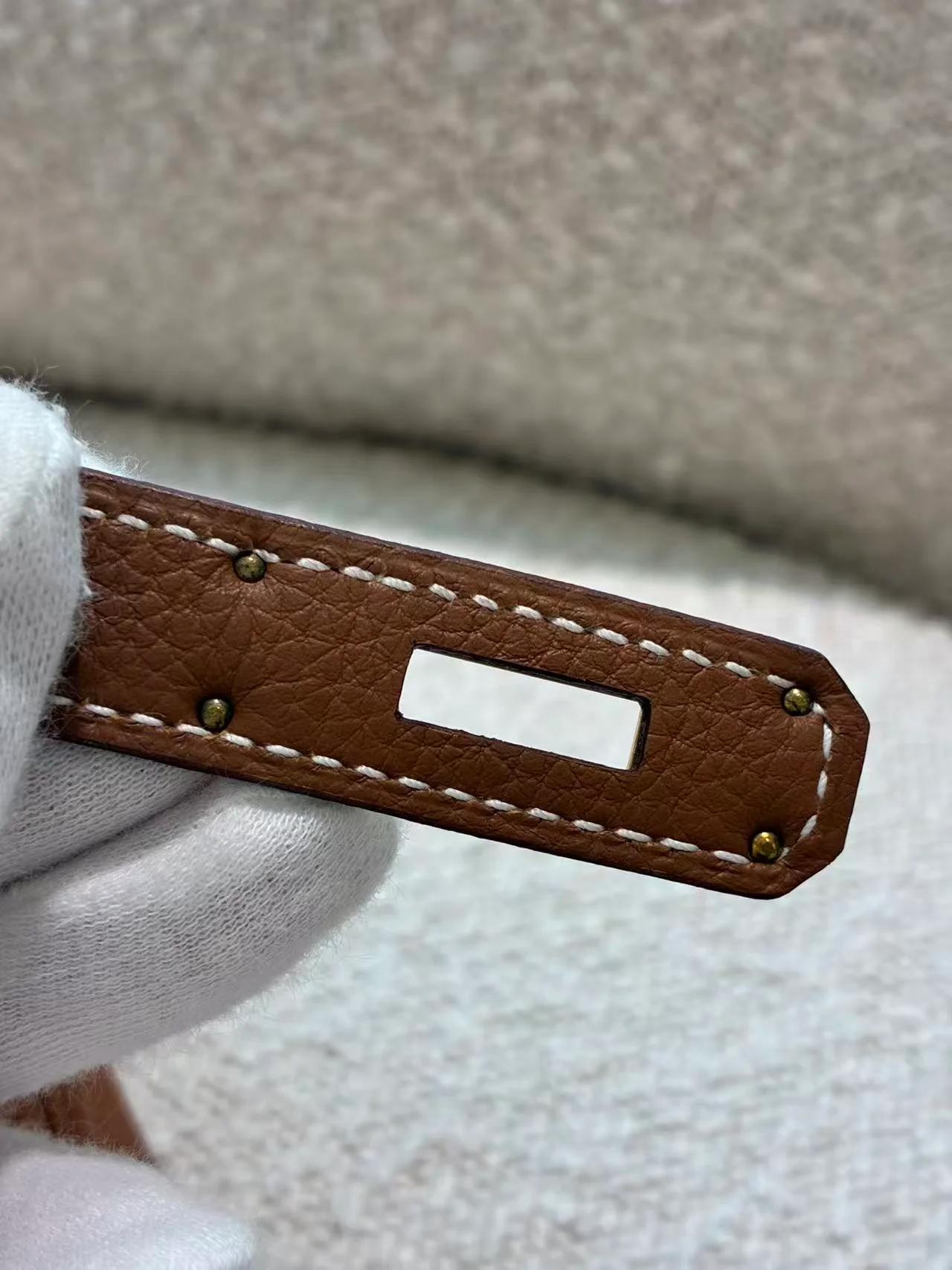 Unused ( Rank NS ) HERMÈS Birkin 30 Gold (37) Togo Gold hardware W (2024) - 20