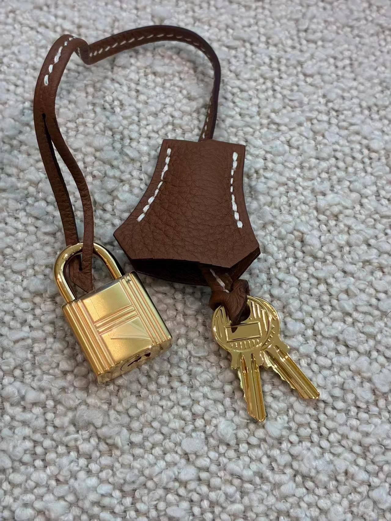 Unused ( Rank NS ) HERMÈS Birkin 30 Gold (37) Togo Gold hardware W (2024) - 27