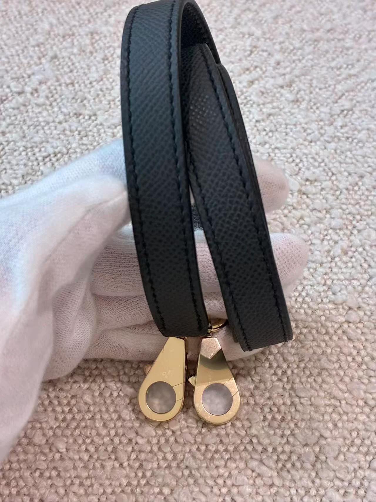 Brand New ( Rank N ) HERMÈS Kelly 25 Sellier Plomb (8P) Epsom Permabrass hardware G (2026) - 27