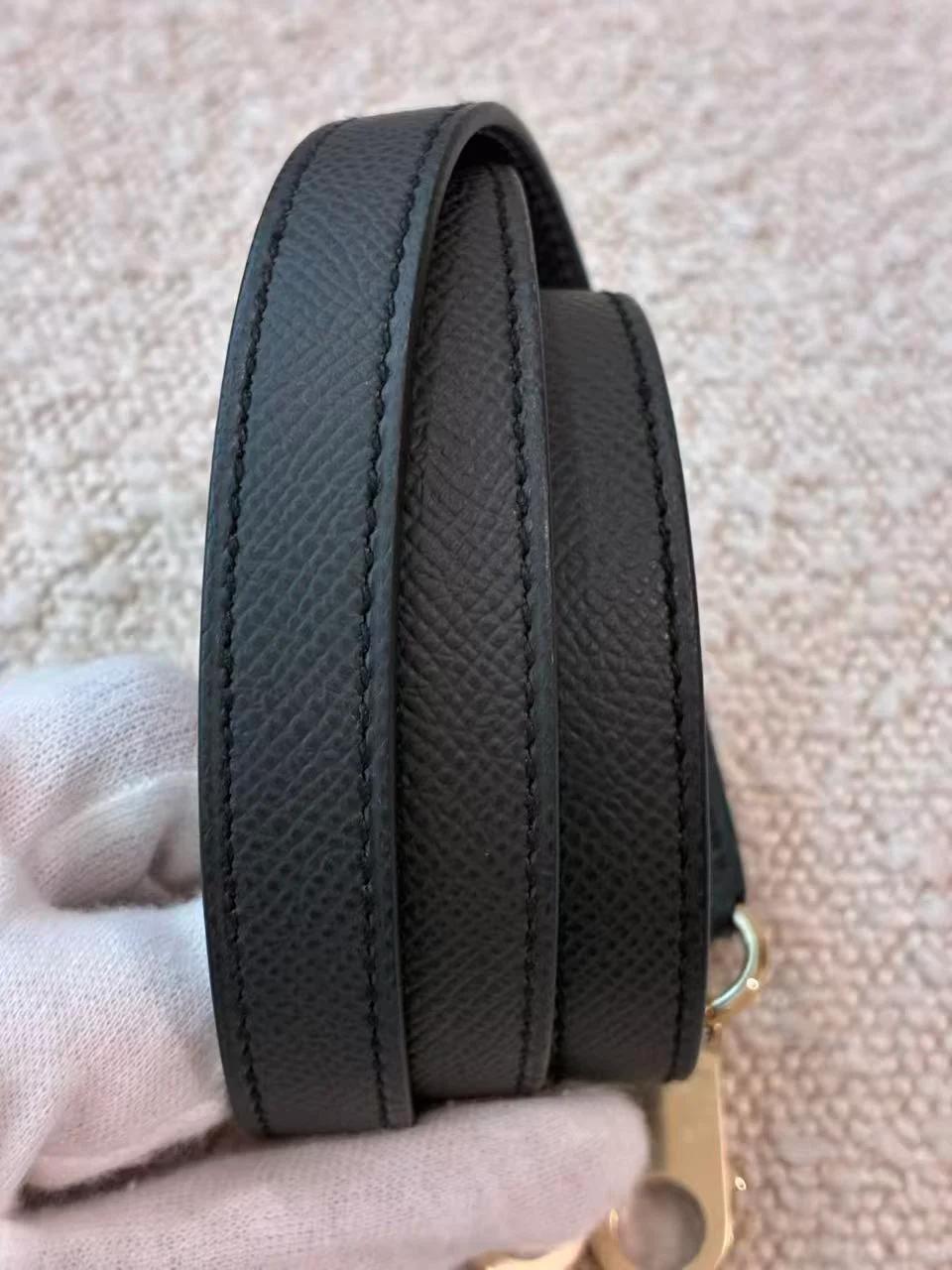 Brand New ( Rank N ) HERMÈS Kelly 25 Sellier Plomb (8P) Epsom Permabrass hardware G (2026) - 29