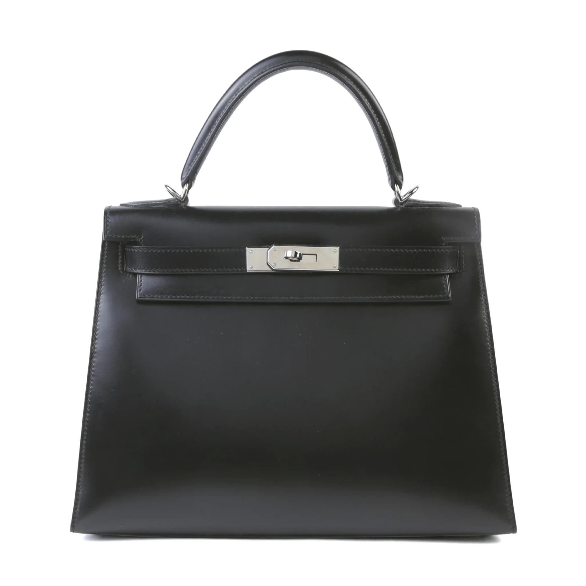Kelly 28 Sellier Noir (89)