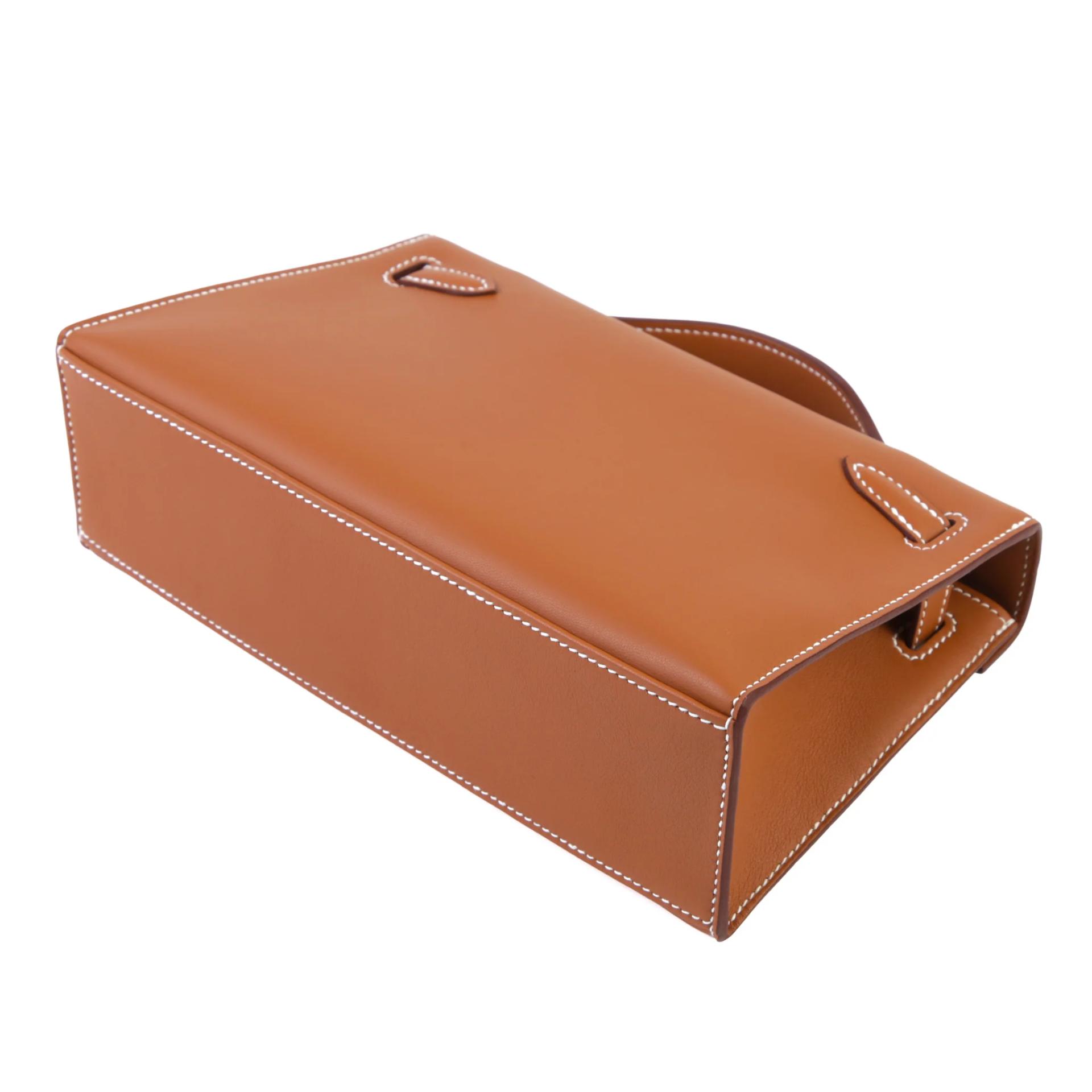 Brand New ( Rank N ) HERMÈS Kelly Pochette Gold (37) Swift Gold hardware G (2026) - 7