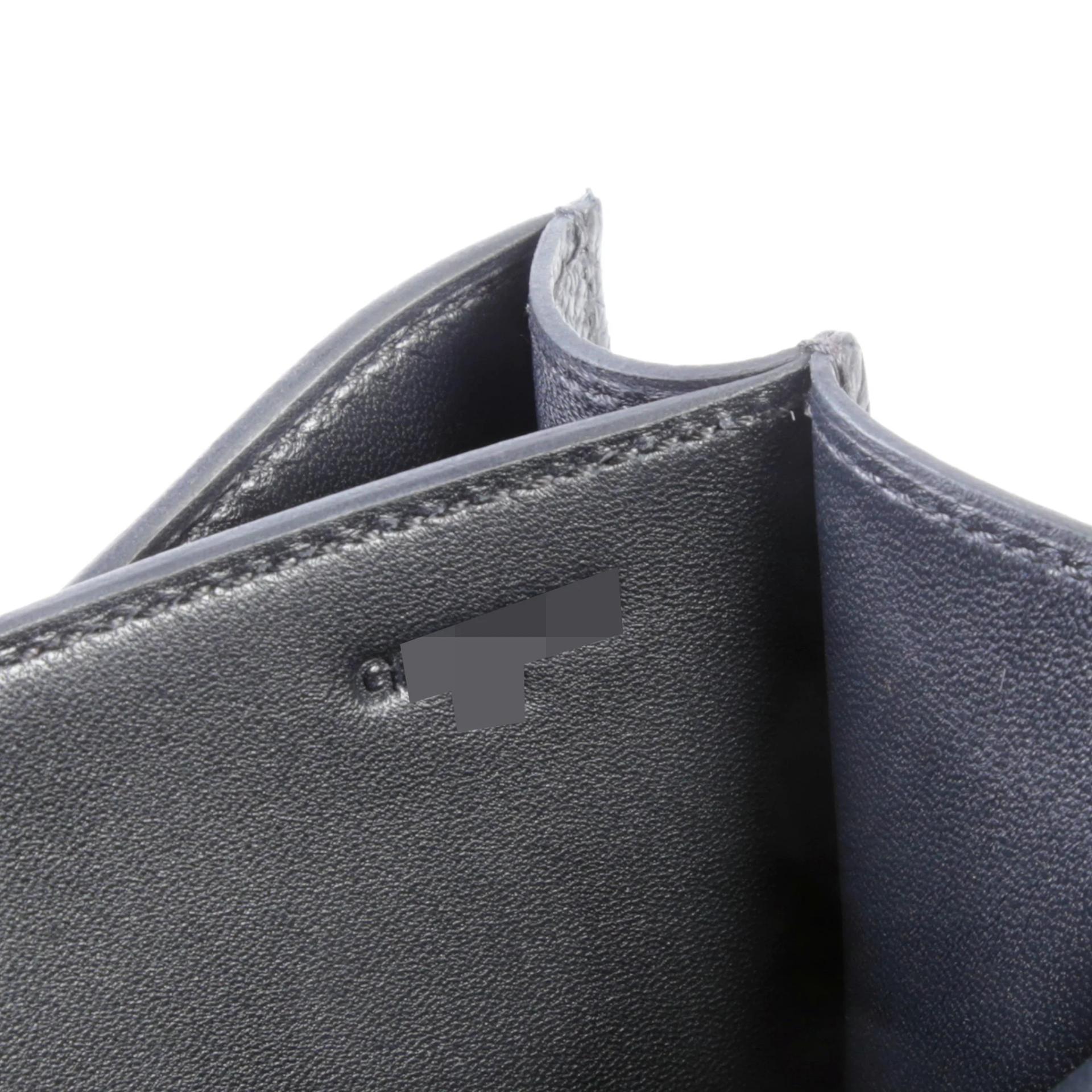 Brand New ( Rank N ) HERMÈS Constance Mini Noir (89) Epsom Gold hardware G (2026) - 14