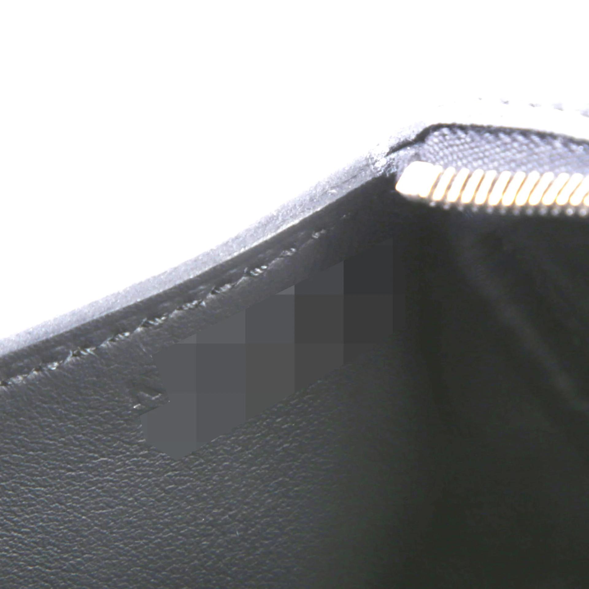 Unused ( Rank NS ) HERMÈS Mini Lindy Noir (89) Swift Electrum hardware K (2025) - 11