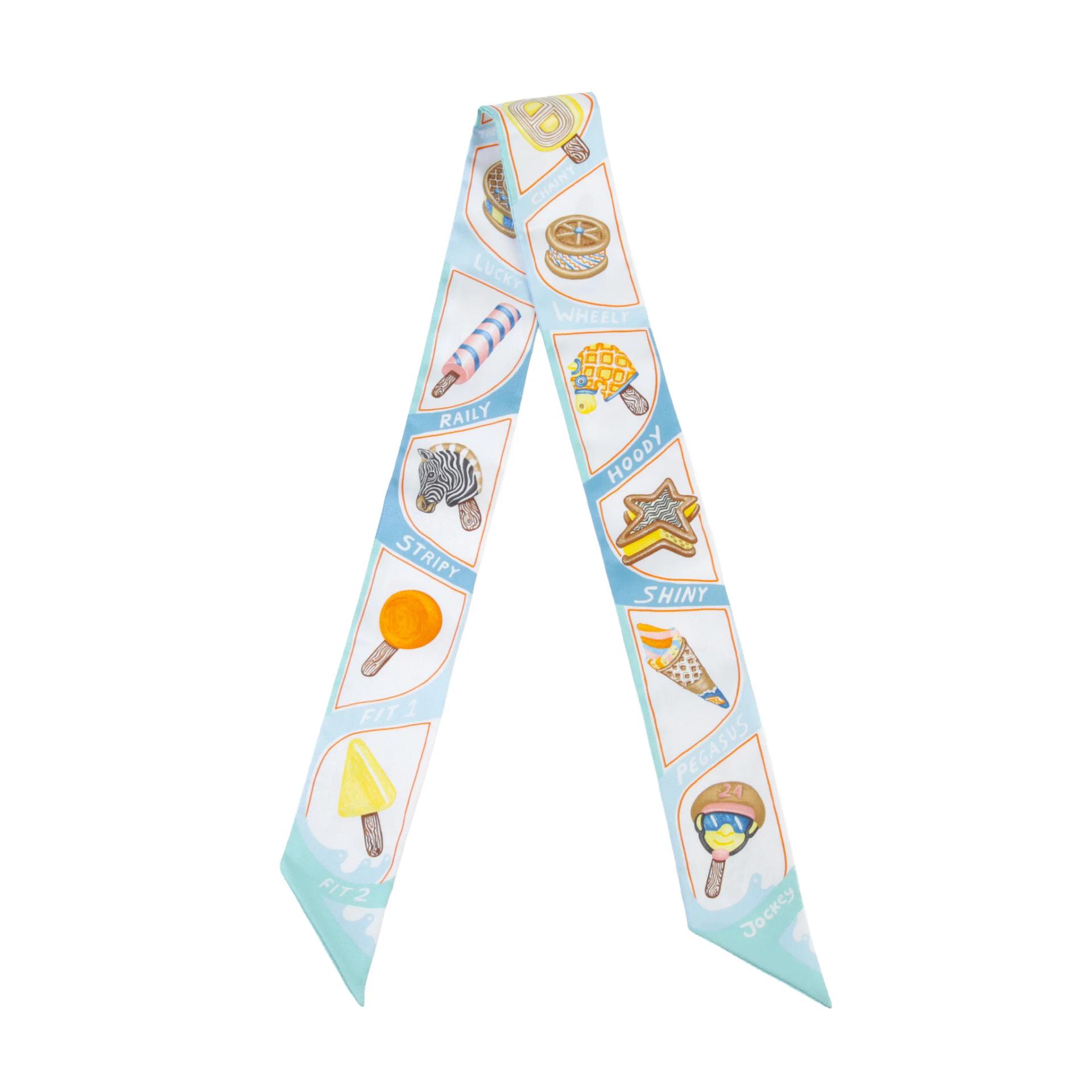 Twilly Funny Ice Cream Blue White