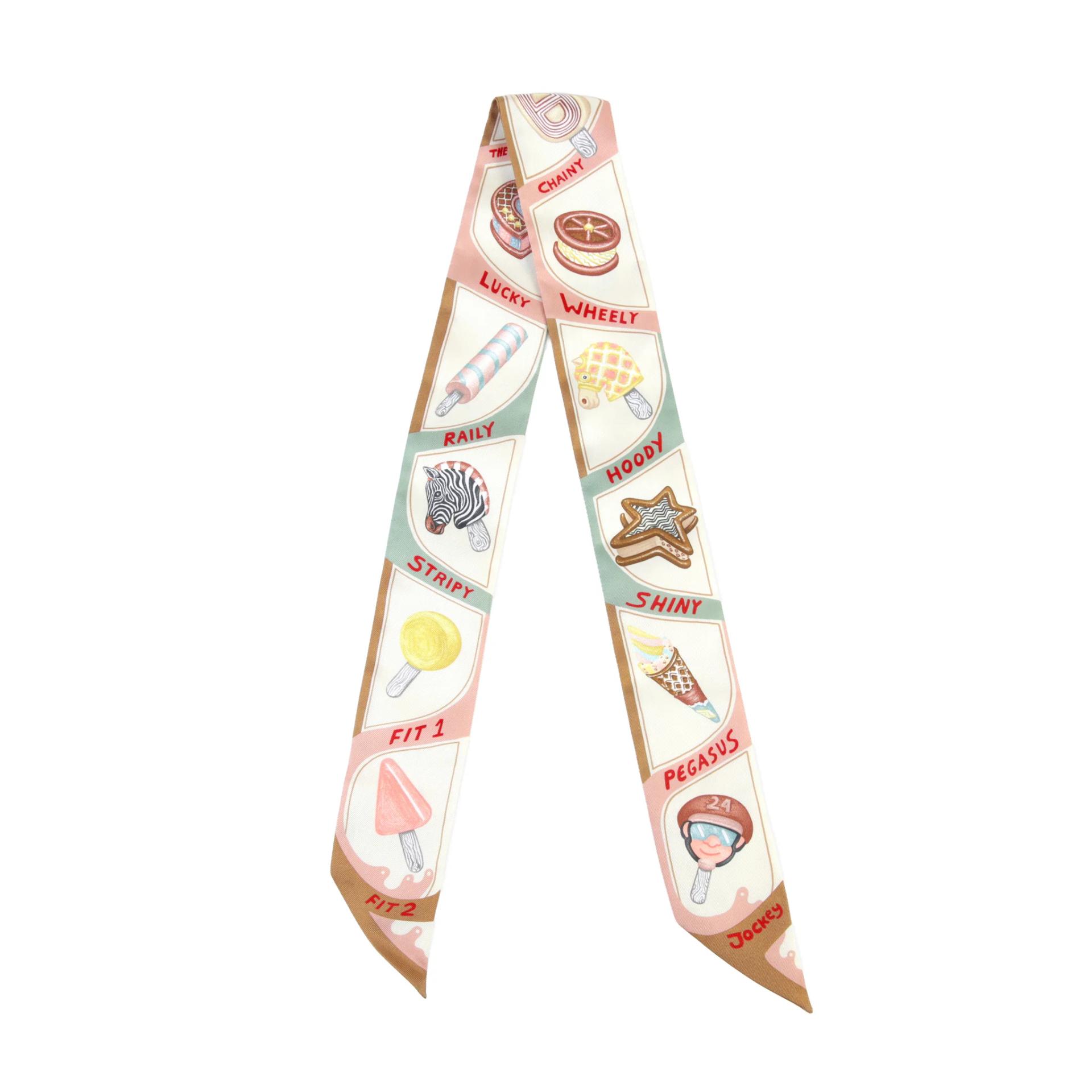 Twilly Funny Ice Cream Multi-color Ivory