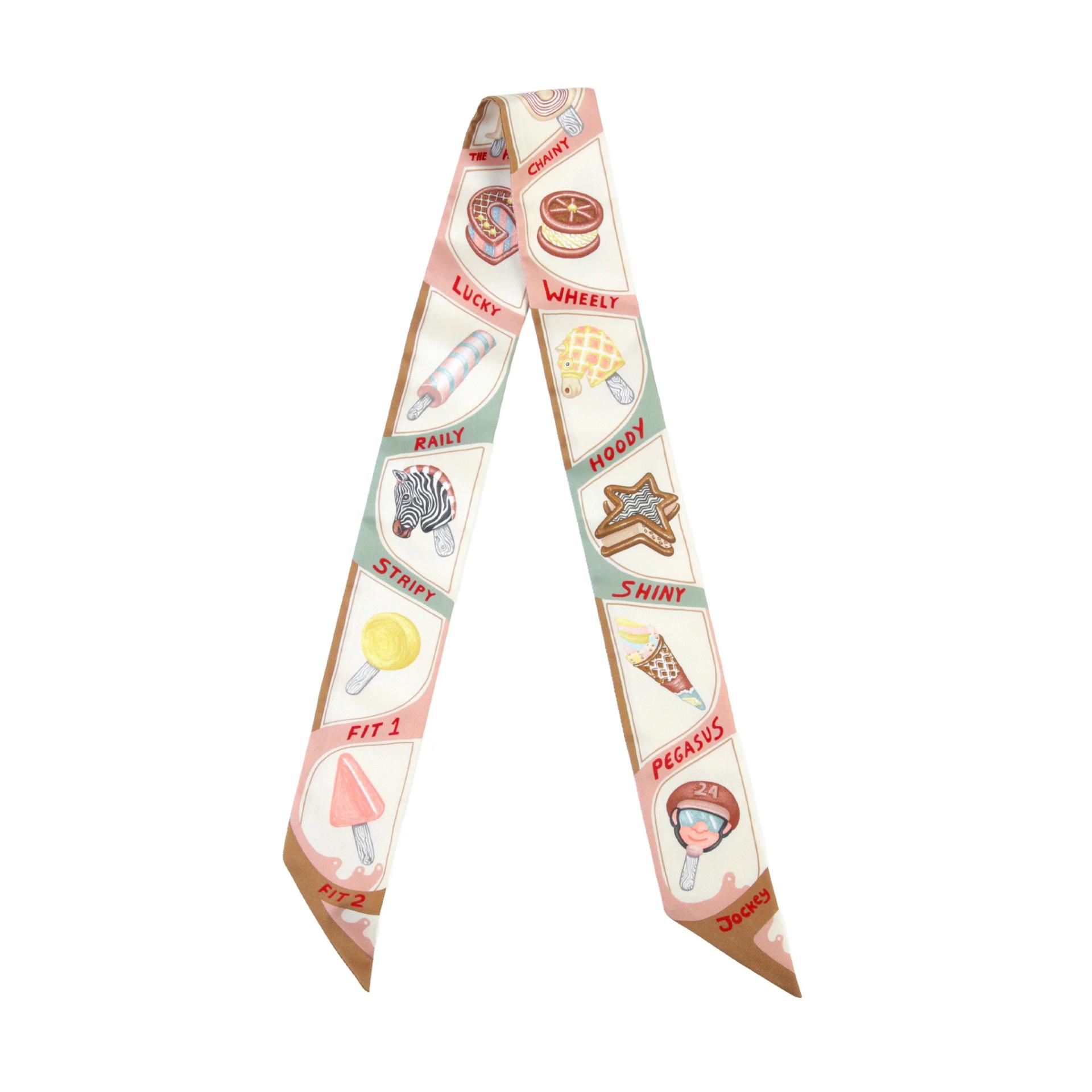 Twilly Funny Ice Cream Multi-color Ivory