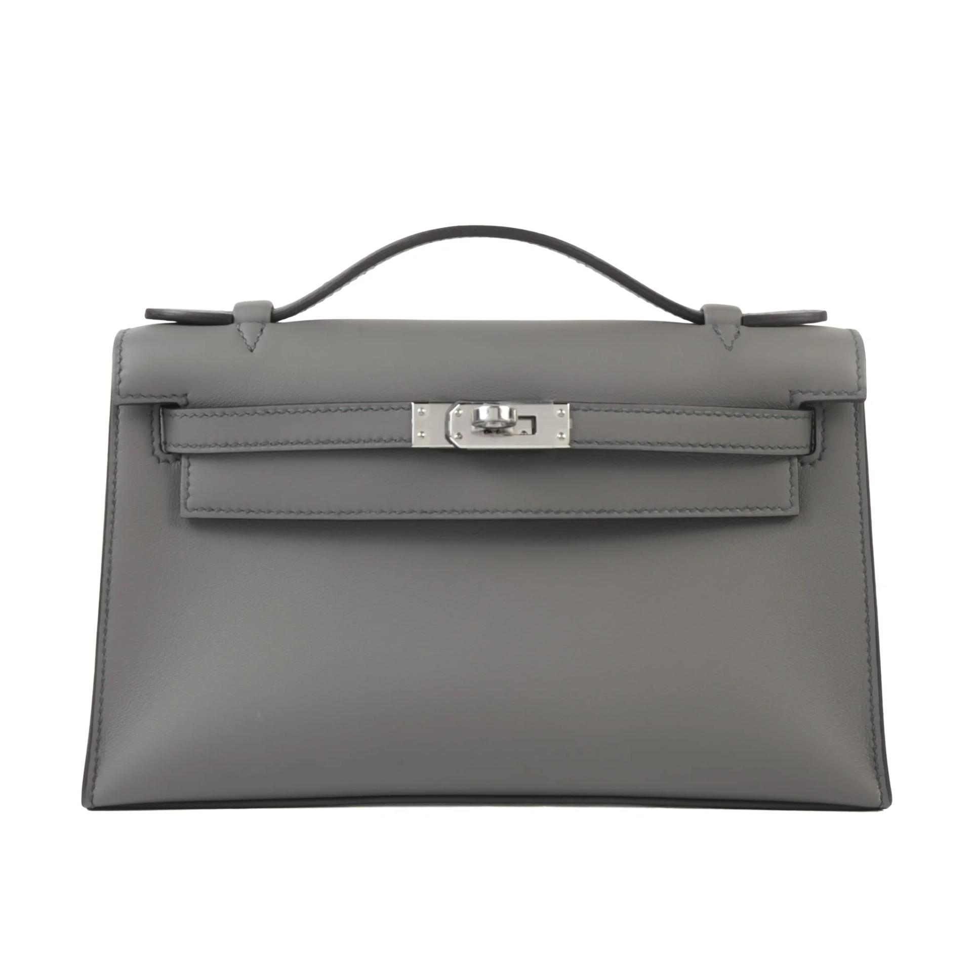 Kelly Pochette Gris Meyer (0L) Nata (I2)