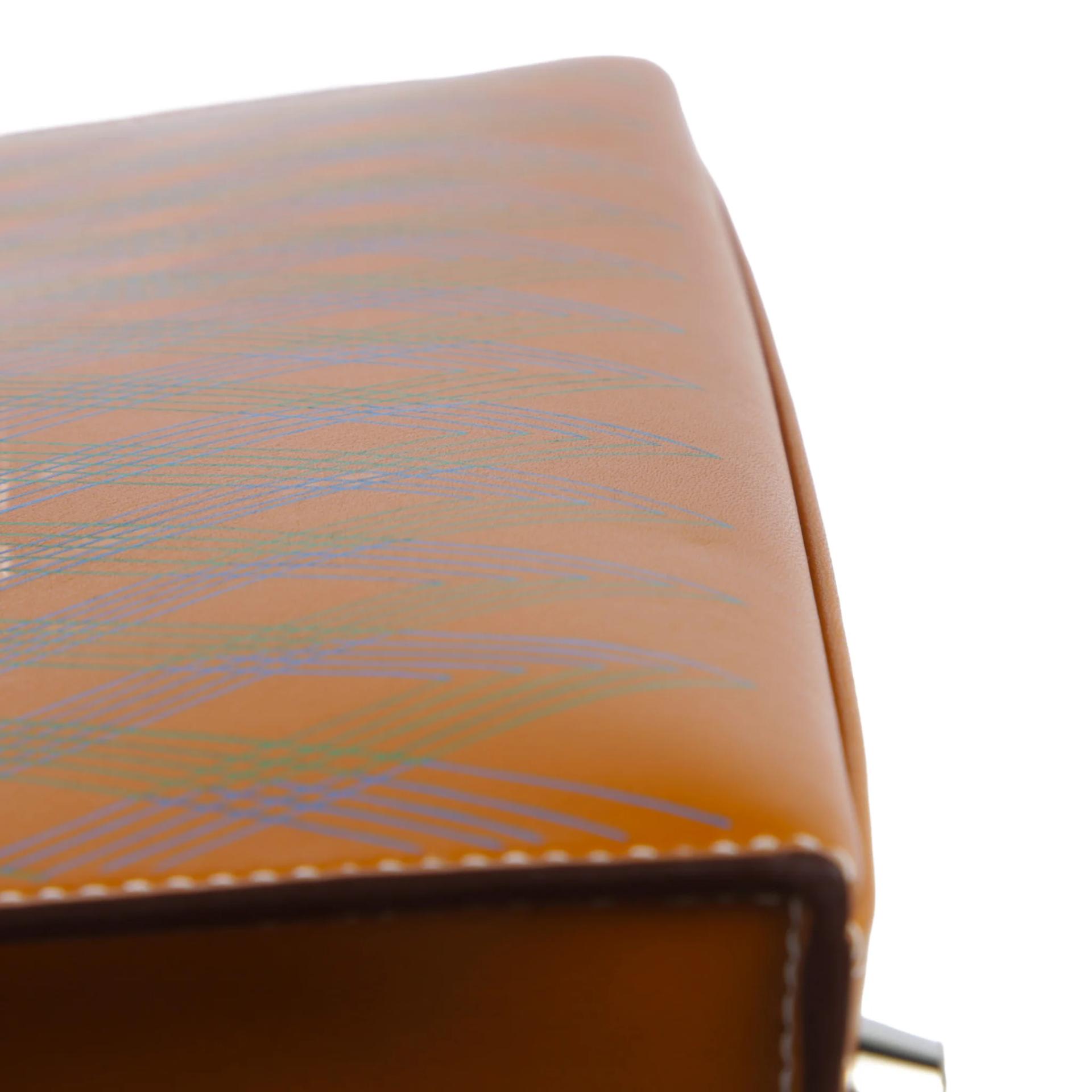 Unused ( Rank NS ) HERMÈS Limited Edition Kelly 25 Sellier Losanges Natural Sable (21) Butler Palladium hardware W (2024) - 8