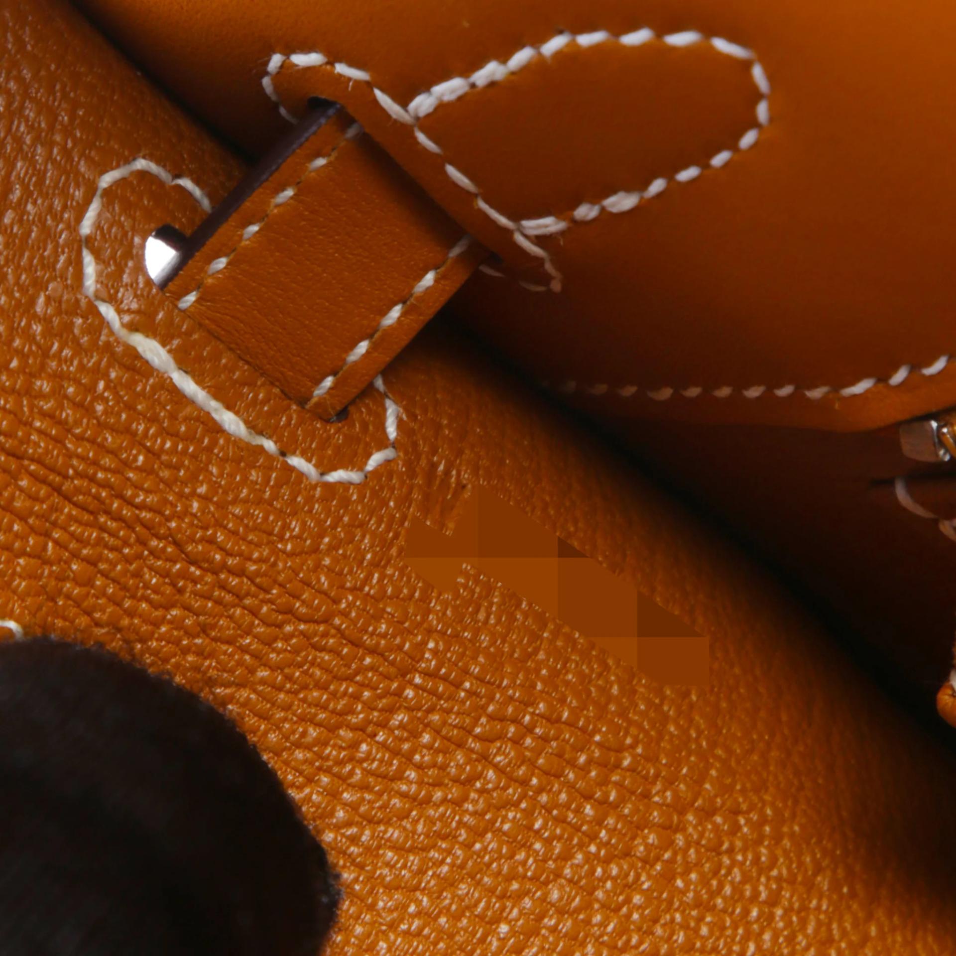 Unused ( Rank NS ) HERMÈS Limited Edition Kelly 25 Sellier Losanges Natural Sable (21) Butler Palladium hardware W (2024) - 14