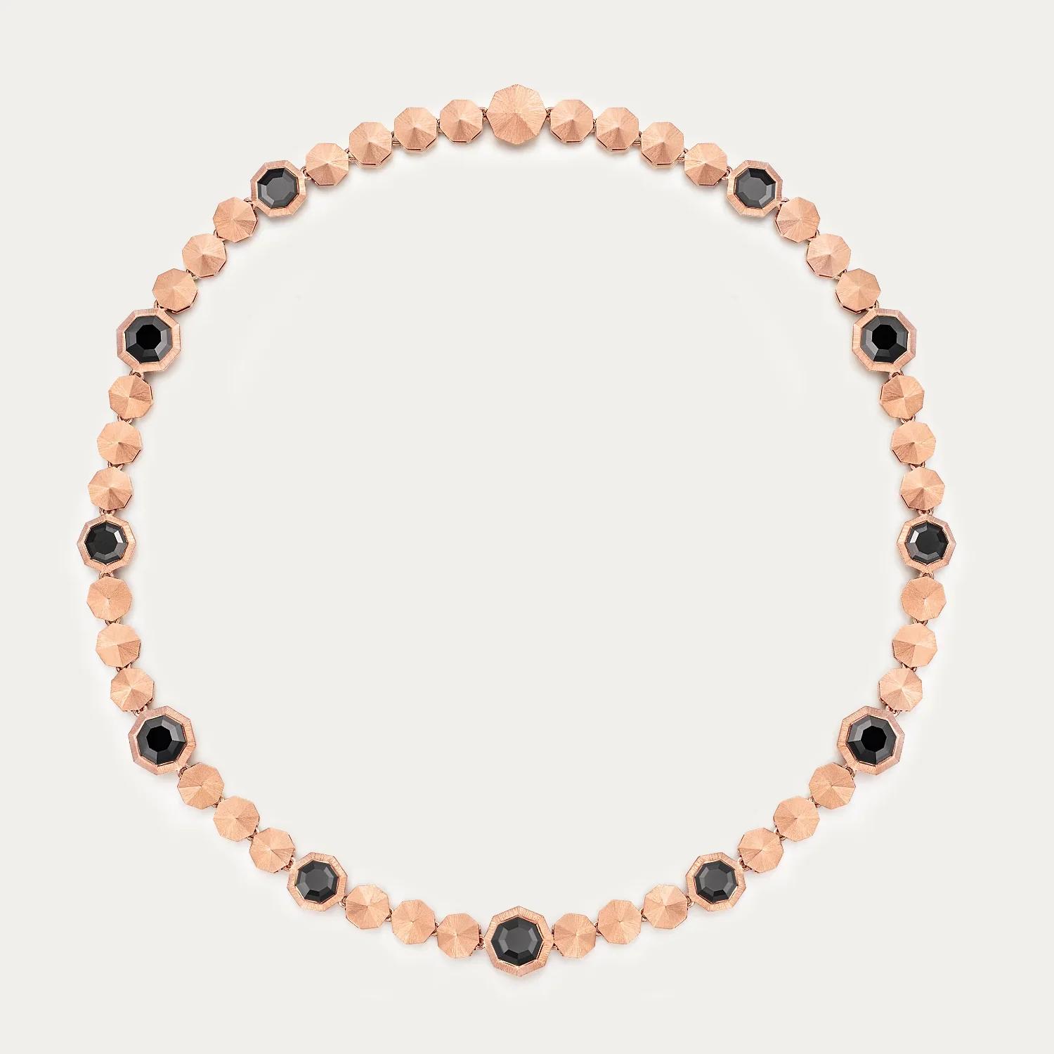 MIRA NOIR REFLECTIONS Necklace