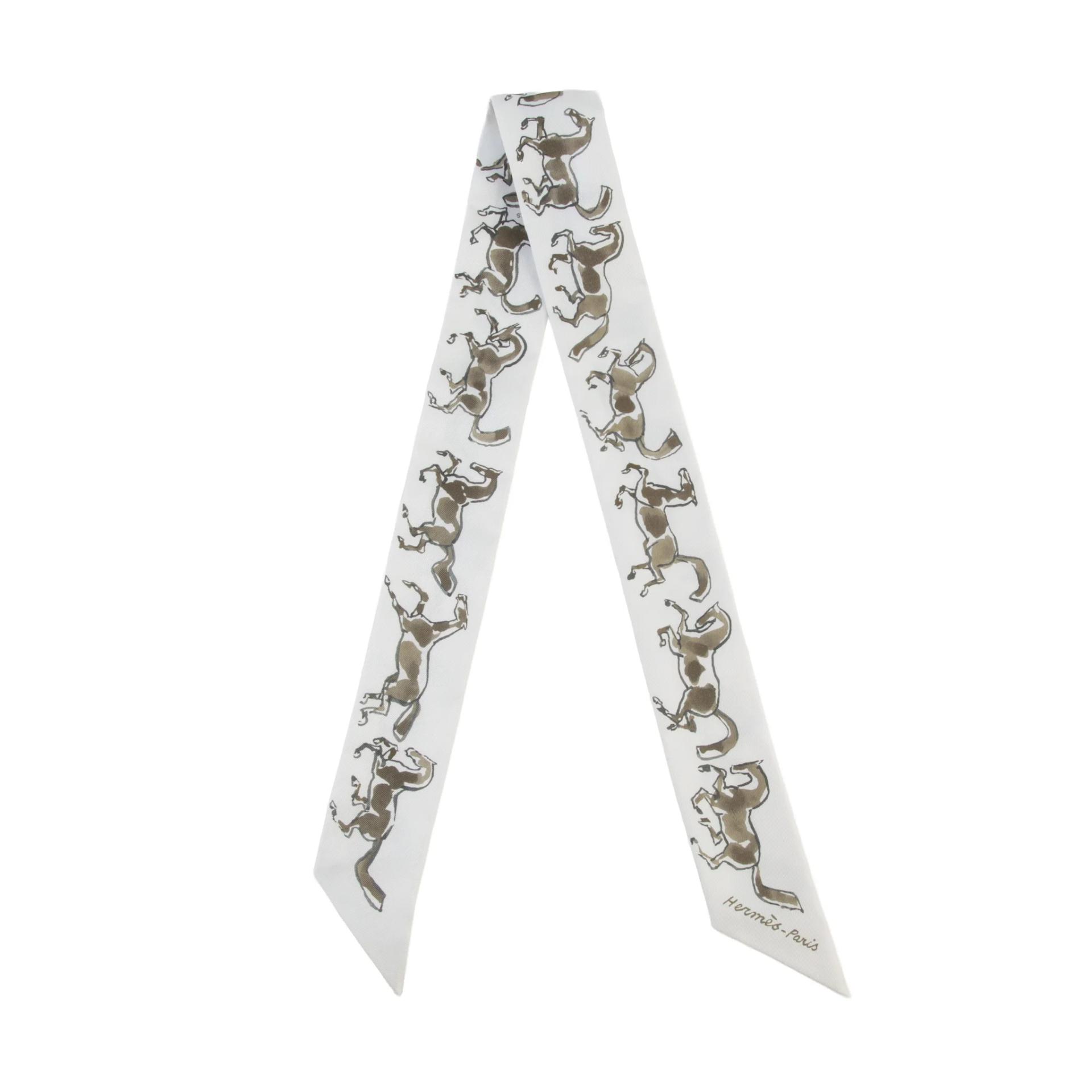 Twilly Chevaux En Liberte White Brown